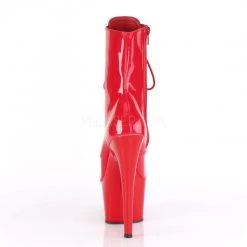 Pleaser 7-Inch Heels + Lace-Up Platform Ankle Boots With 7-inch Stiletto Heels
