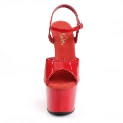 Pleaser Ankle Strap Sandals With 7-inch Heels