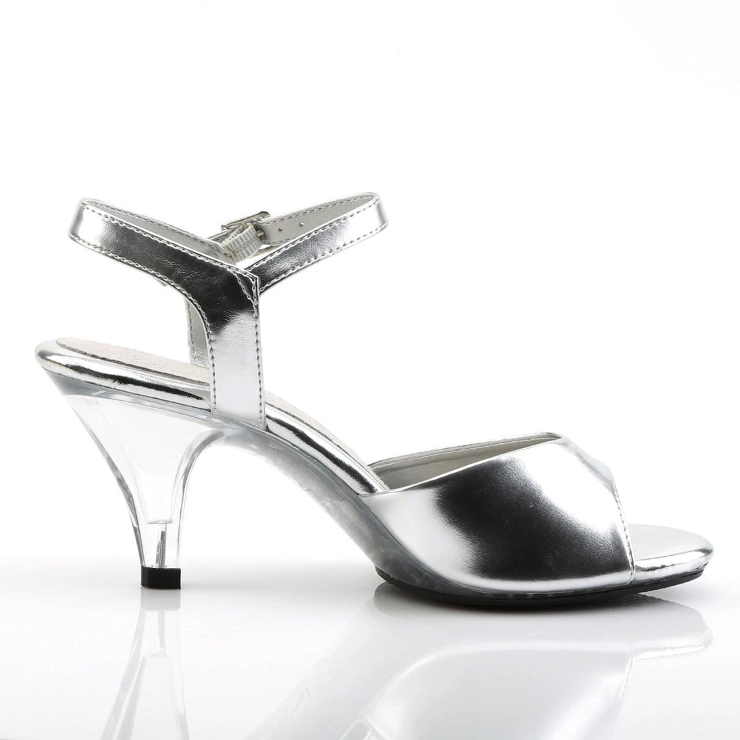 Pleaser Ankle Strap Sandal Shoe 3" Heel 6-colors
