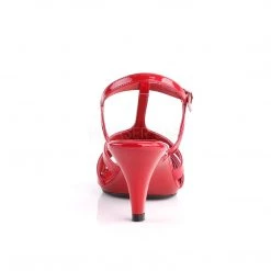 Pleaser T-Strap Sandal Shoe With 3-inch Heel 5-colors -C/O
