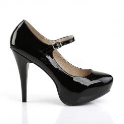 Pleaser Mary Jane Pumps With 5-inch Spike Heels