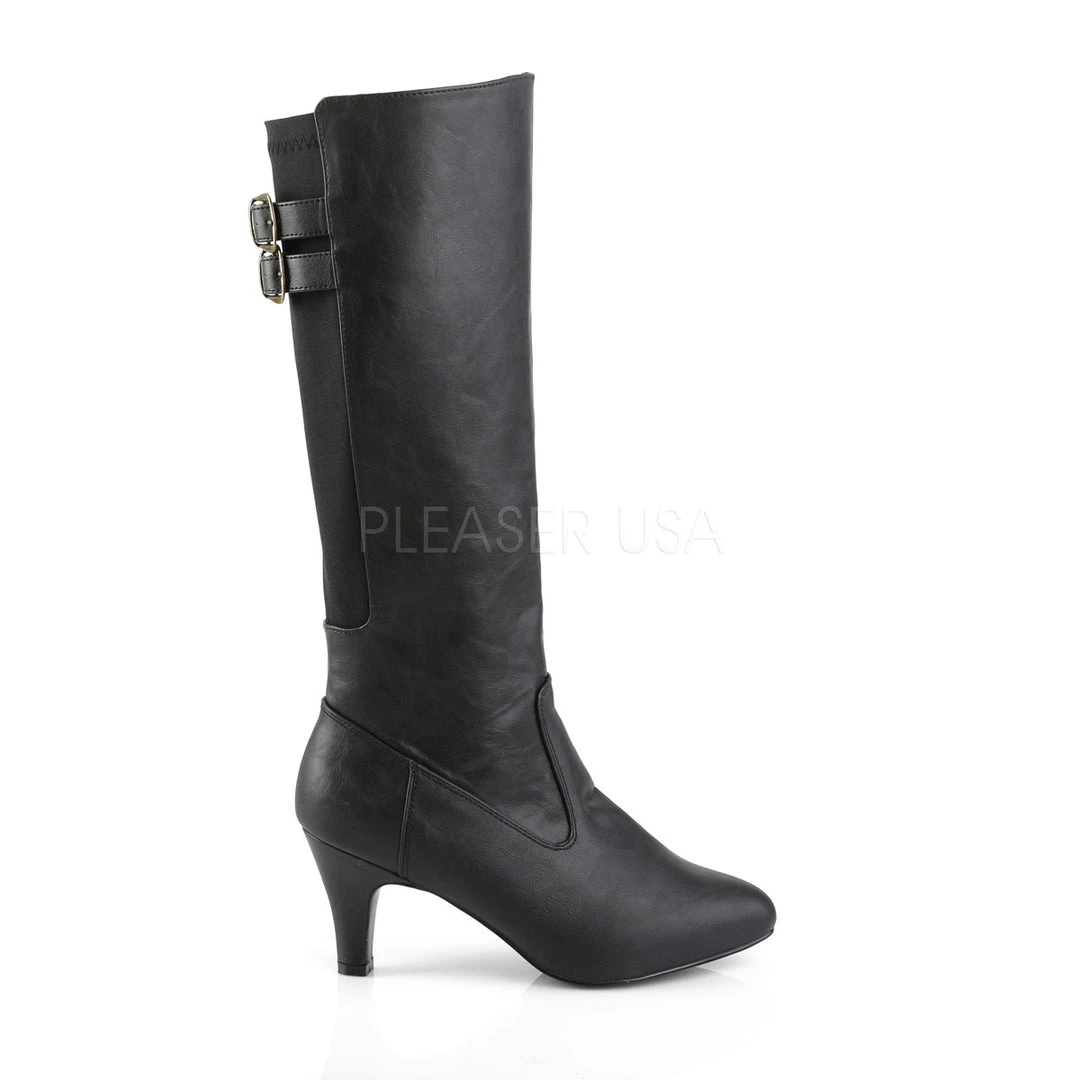 Pleaser Knee Boot With 3-inch Heel