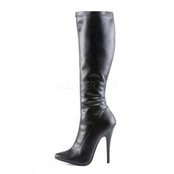 Pleaser Knee High Classic Knee Boots With 6-inch Stiletto Heels And No Platform