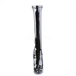 Pleaser Knee High Classic Knee Boots With 6-inch Stiletto Heels And No Platform