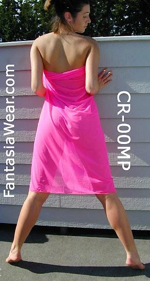 Shore Trendz ST Swim Collection ST-ST319G-SRG1 Mesh Long Sarong Wrap Skirt