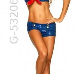 RedNeckWear American Sequin Sailor 3-pc Costume