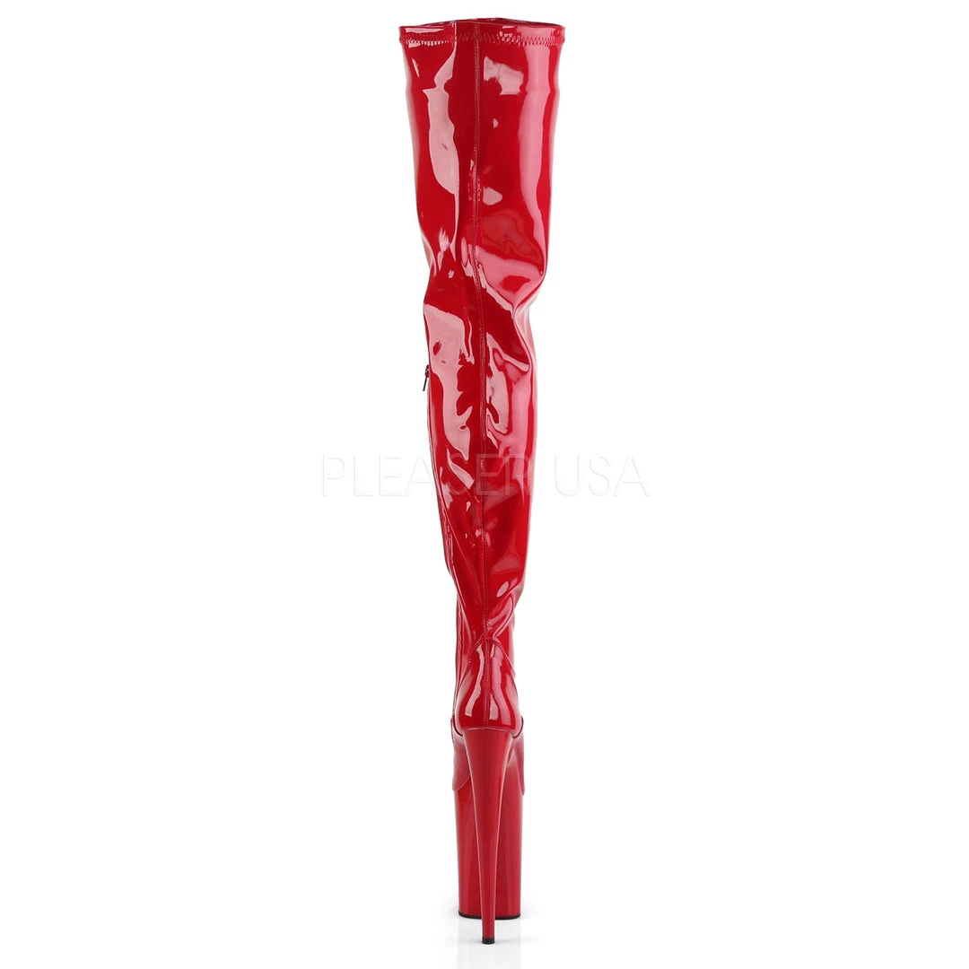 Pleaser Thigh High Platform Crotch High Boots With 9-inch Spike Heels PS-INFINITY-4000