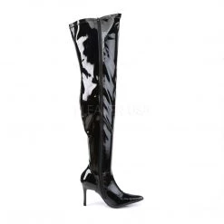Pleaser Wide Width Plus Size Knee Boots 3.75-inch Heel LUST3000X Thigh High