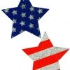 PASTEASE PT-STR-GLT-PAT American Flag Glitter Star Pasties