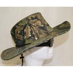 Ruffin RF-100072 Green Leaf Camouflage Hat Headwear