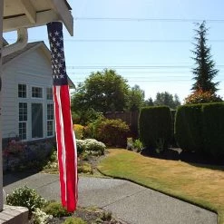 Ruffin RF-121002 American Flag Embroidered Windsock