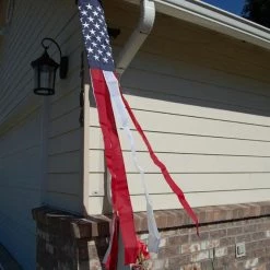 Ruffin RF-121002 American Flag Embroidered Windsock