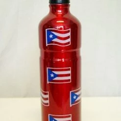 Ruffin Puerto Rico Flag Water Bottle Flag Gear