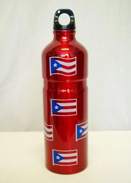 Ruffin Puerto Rico Flag Water Bottle Flag Gear