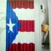 Ruffin Puerto Rico Flag Shower Curtain