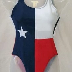Ruffin Swimwear Texas Flag One-Piece Swimsuit
