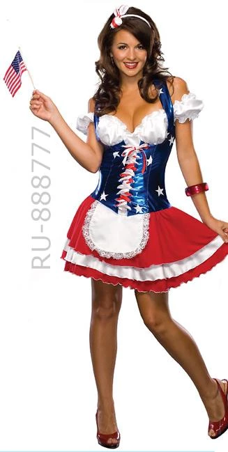 Rubie's American 4th Of July USA Dress Costumes