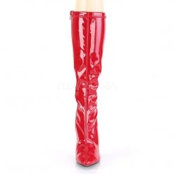 Pleaser Plain Stretch Knee Boot With 5-inch Spike Heel 3-colors PS-SEDUCE-2000