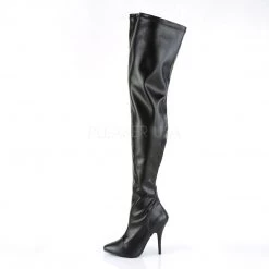 Pleaser Classic Stretch Thigh Boot With 5-inch Spike Heel PS-SEDUCE-3000 Flag Gear