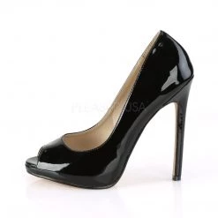 Pleaser Platform Peep Toe Pump With 5-inch Spike Heel 3-colors PS-SEXY-42 Pumps