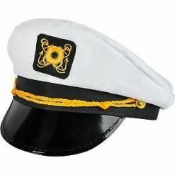 Shirley Costumes Hugh Hefner Playboy Nautical Cap