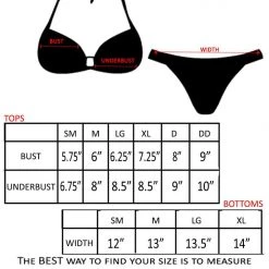 Shore Trendz USA American Flag Brazilian Cut Bikini Swimsuit 2-pc Set Swimwear