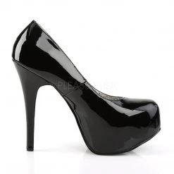 Pleaser Hidden Platform Wide Width Pump Shoes With 5-inch Heel 6-colors PS-TEEZE-06W Pumps