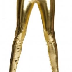 Roma Metallic Button Front Pants 5-colors LegWear