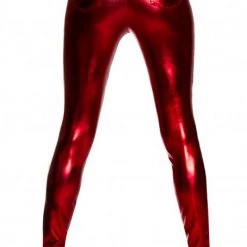 Roma Metallic Button Front Pants 5-colors LegWear