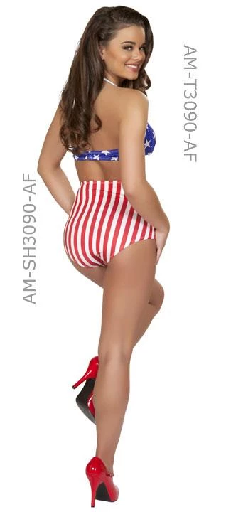 Roma USA American Flag 1940's Pin-up Babe 2-pc Costume