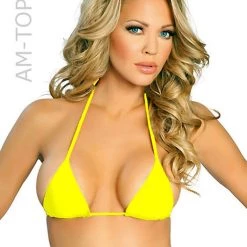 Roma AM Swim Collection Medium Coverage Triangle Top 9-colors