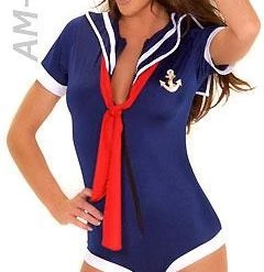 Roma American Sailor Girl 3-pc. Romper Set