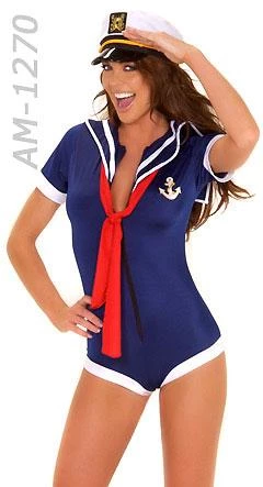 Roma American Sailor Girl 3-pc. Romper Set