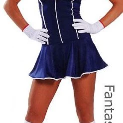 Roma American Sailor Girl Dress 3-pc Costume Costumes