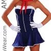 Roma American Sailor Girl Dress 3-pc Costume Costumes