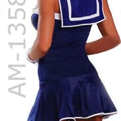 Roma American Sailor Girl Dress 3-pc Costume Costumes