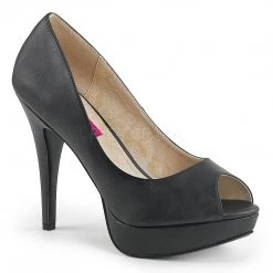 Pleaser Pumps Peep Toe Pump 5-inch High Heel Shoes