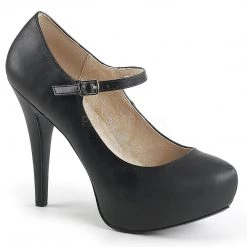 Pleaser Mary Jane Pumps With 5-inch Spike Heels
