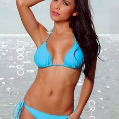 Shelby Swim Tie Side Scrunch Back Bikini Bottom