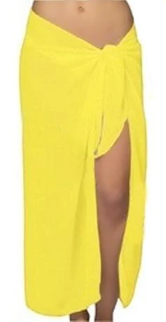 Shore Trendz ST Swim Collection ST-ST319G-SRG1 Mesh Long Sarong Wrap Skirt