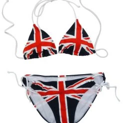 Calhoun Swimwear British Flag Bikini 2-pc Set