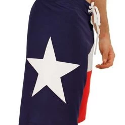 Calhoun Texas Flag Boardshorts Swim Trunks