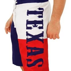 Calhoun Texas Flag Boardshorts Swim Trunks