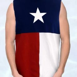 Calhoun CS-NS3TX Texas Flag Sleeveless Shirt