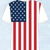 Calhoun Flag Gear CS-PBRUSA American Flag T-Shirt