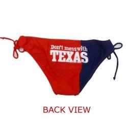 Calhoun CS-L2XETX Texas Flag Bikini 2-pc Set