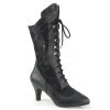 Pleaser Calf High Wide Boots With 3-inch Heel Knee High