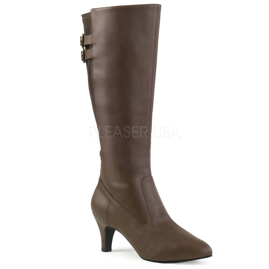 Pleaser Knee Boot With 3-inch Heel