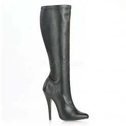 Pleaser Knee High Classic Knee Boots With 6-inch Stiletto Heels And No Platform