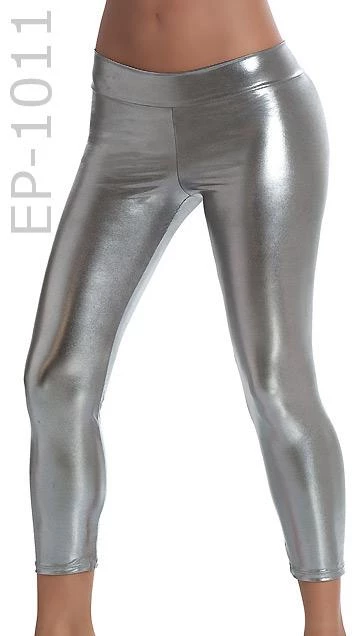 Espiral LegWear Stretch Metallic Foil Leggings 6-colors